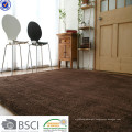 Microfiber polyester long pile shaggy carpets and rugs for living room